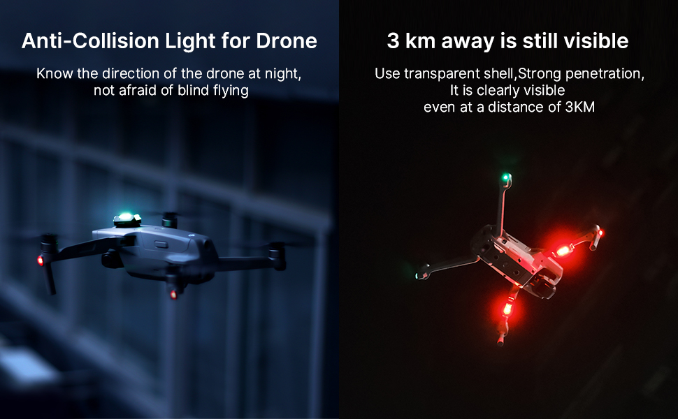 Stroboskop zábleskové LED světlo na drony Ver.2.0 9